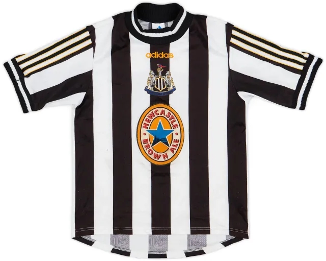 adidas 1997-99 Newcastle Home Shirt - 7/10 - (L.Boys)