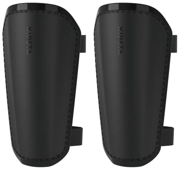 Kipsta Kids' Football Shin Pads F100 - Black