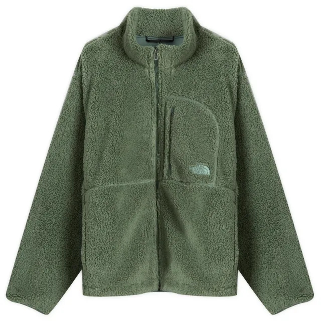 The North Face Men's Extreme Pile 2 Full-Zip Jacket Duck Green