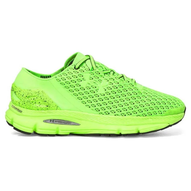 Unisex  Under Armour  SpeedForm® Gemini Running Shoes Hyper Green / Black / Hyper Green 8