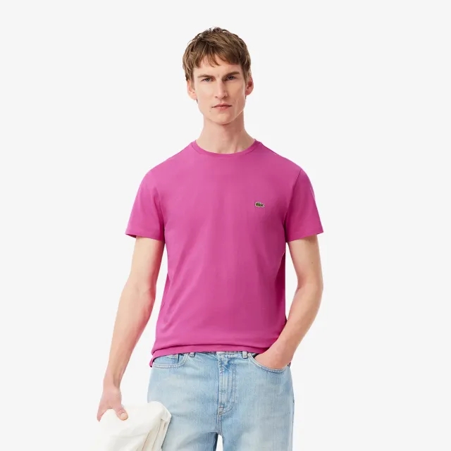 Lacoste Cotton Pima T-shirt - Pink