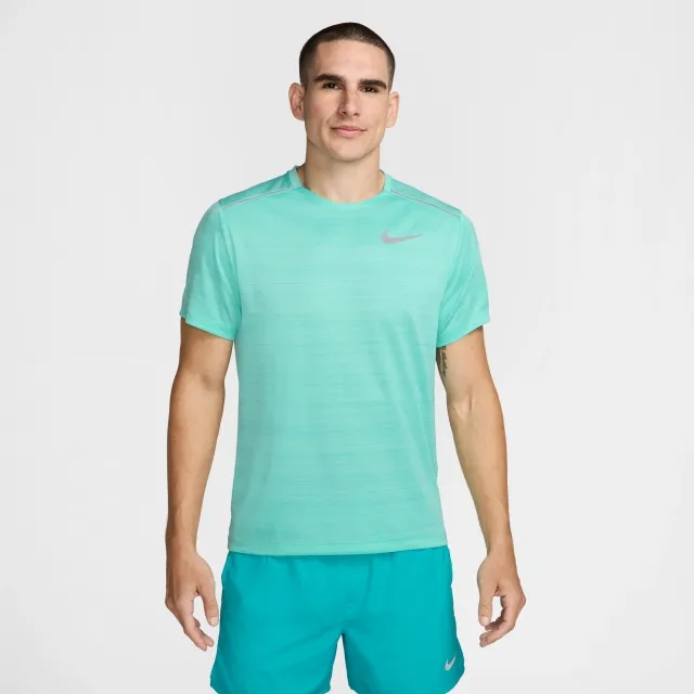 Nike Miler Men's Short-Sleeve Running Top - Green