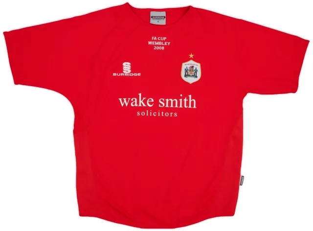2007-08 Barnsley FA Cup Semi Final Home Shirt - 9/10 - (S)