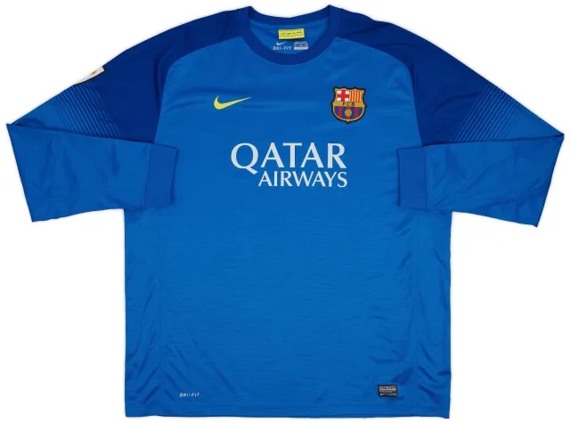 Nike 2013-14 Barcelona GK Shirt - 9/10 - (XXL)