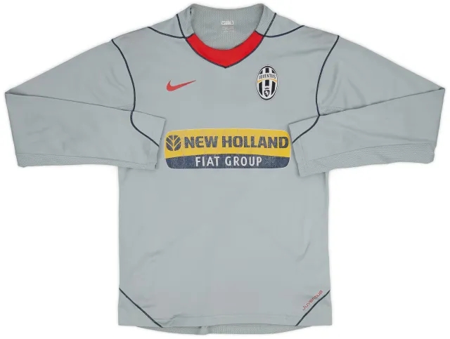 2007-08 Juventus Player Issue Nike Training L/S Shirt - 6/10 - (S)
