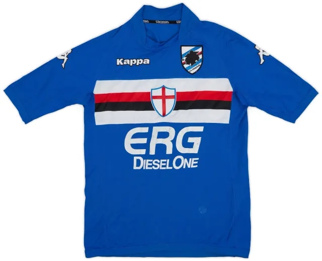 Kappa 2004-05 Sampdoria Home Shirt - 6/10 - (M)