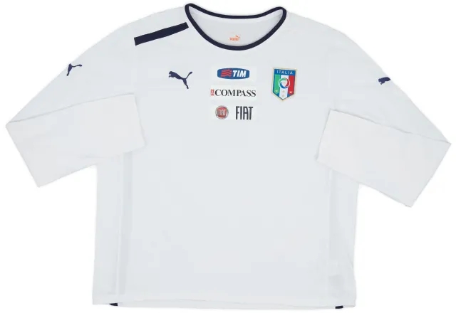 2012-13 Italy Puma Training L/S Shirt - 9/10 - (XL)
