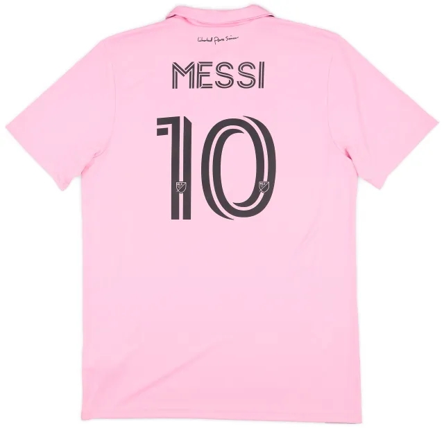 adidas 2022-23 Inter Miami Home Shirt Messi #10 - 9/10 - (L)