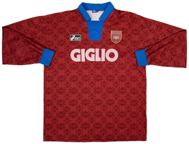 Asics 1996-97 Reggiana Home L/S Shirt - 7/10 - (XL)