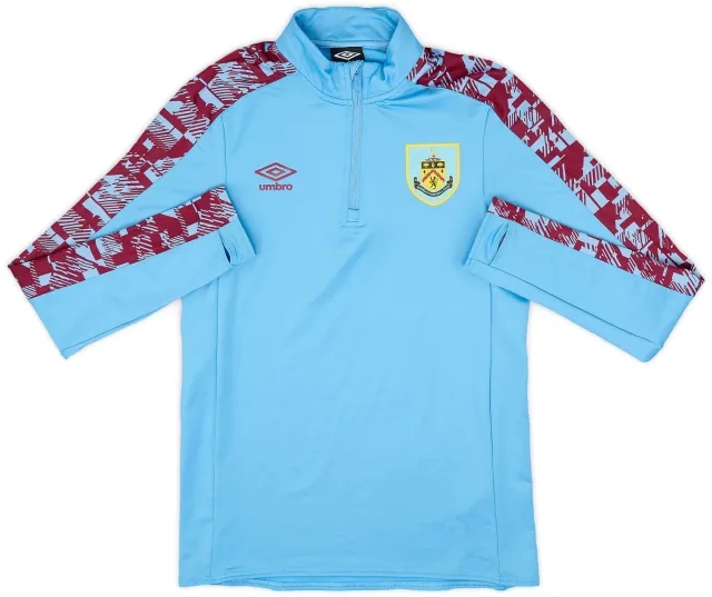 2020-21 Burnley Umbro 1/4 Zip Drill Top - 7/10 - (S)