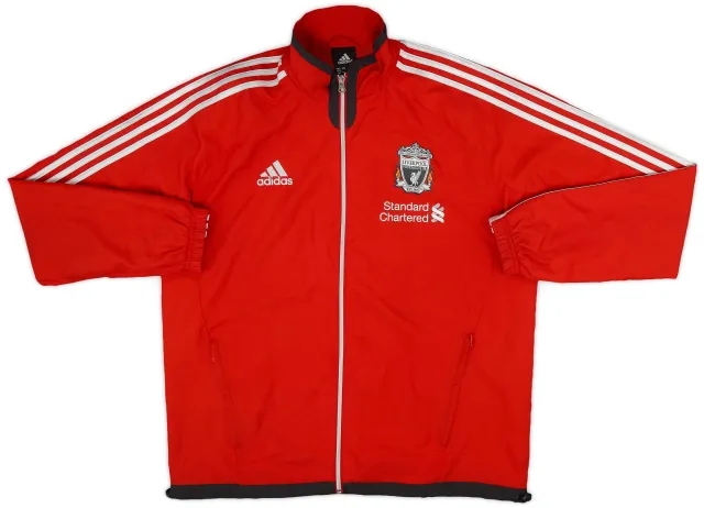 2011-12 Liverpool adidas Track Jacket - 9/10 - (L)