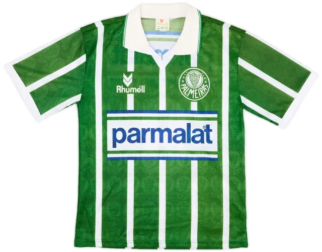 1993-94 Palmeiras Home Shirt #8 - 9/10 - (M)