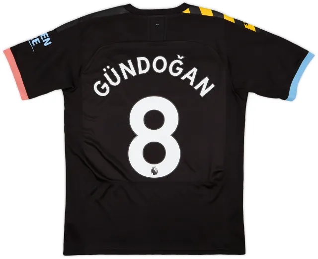 Puma 2019-20 Manchester City Away Shirt Gundogan #8 - 4/10 - (M)