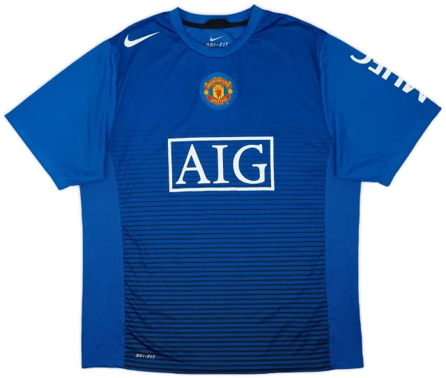 2010-11 Manchester United Nike Training Shirt - 8/10 - (XL)