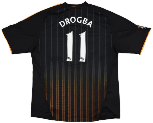 adidas 2010-11 Chelsea Away Shirt Drogba #11 - 9/10 - (3XL)