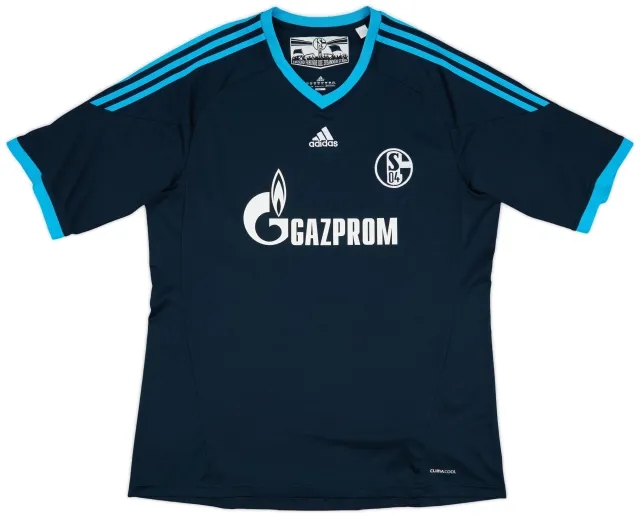 adidas 2010-12 Schalke Away Shirt - 8/10 - (XXL)