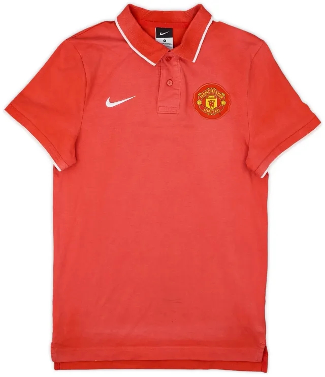 2010-11 Manchester United Nike Polo Shirt - 6/10 - (Women's S)