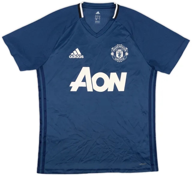 2015-16 Manchester United adidas Training Shirt - 6/10 - (M)