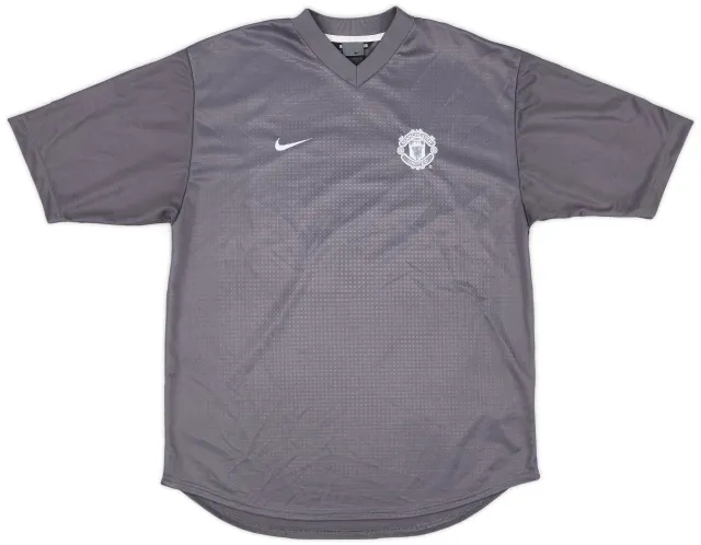 2002-03 Manchester United Nike Training Shirt - 9/10 - (M)