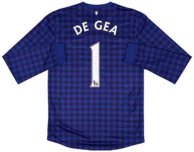 Nike 2012-13 Manchester United GK Shirt De Gea #1 - 7/10 - (S)