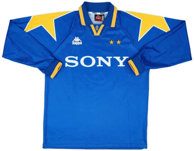 Kappa 1995-96 Juventus Match Issue Away L/S Shirt #6