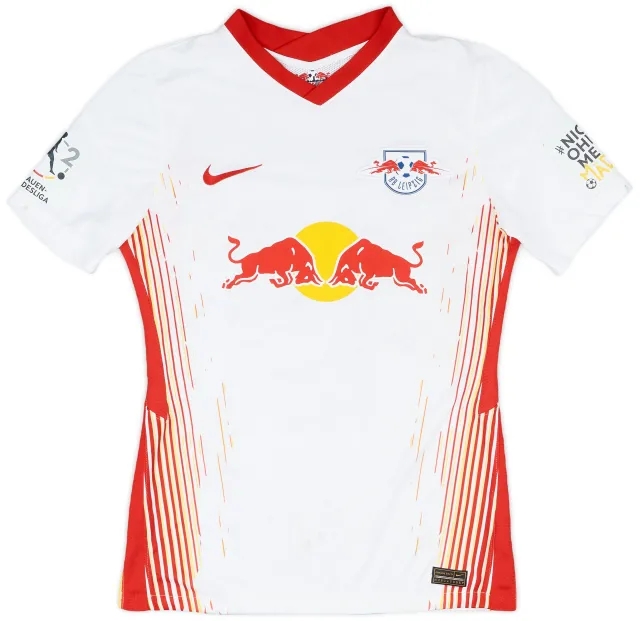Nike 2020-21 RB Leipzig Frauen Match Issue Signed Home Shirt #13 (Mauly)