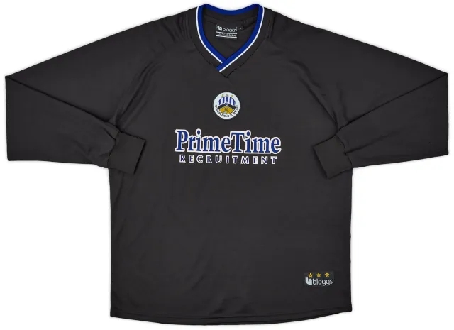 2001-02 Huddersfield Away L/S Shirt - 9/10 - (L)