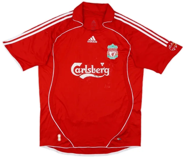 adidas 2006-08 Liverpool Home Shirt - 5/10 - (L)