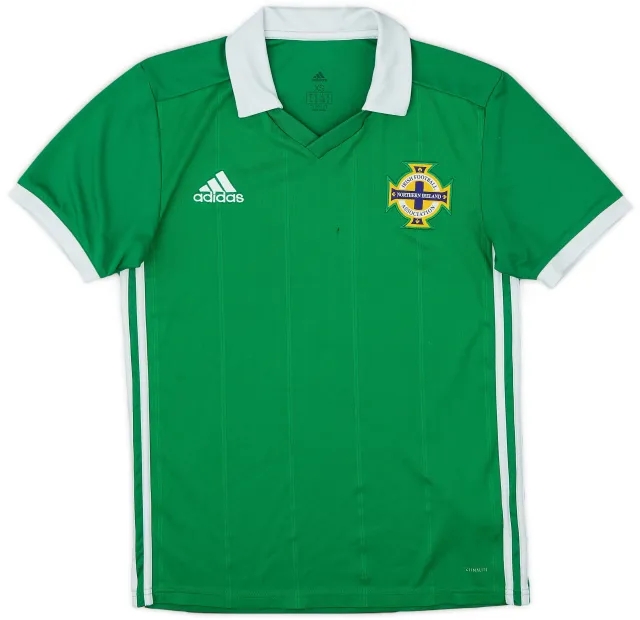 adidas 2018-19 Northern Ireland Home Shirt - 9/10 - (XS)