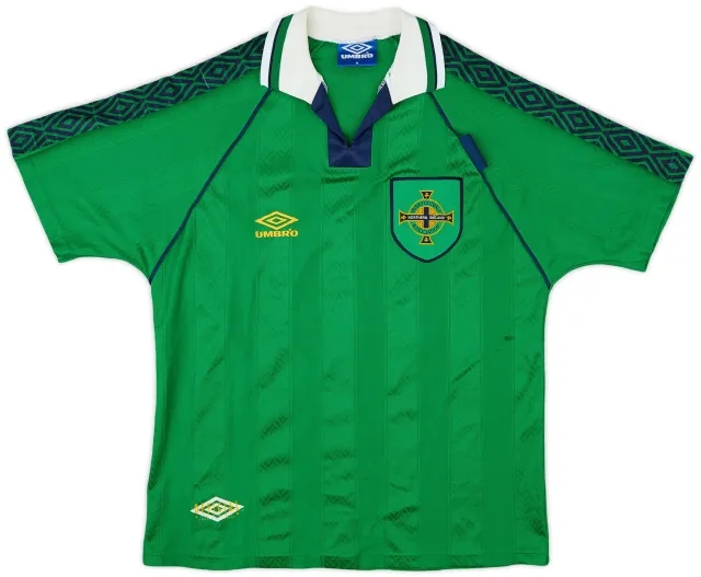 Umbro 1994 Northern Ireland Prototype Home Shirt - 9/10 - (M)