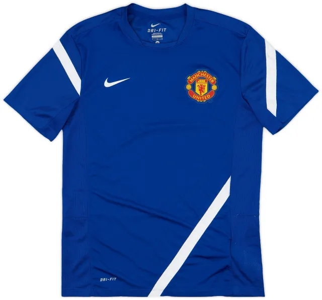 2011-12 Manchester United Nike Training Shirt - 9/10 - (M)