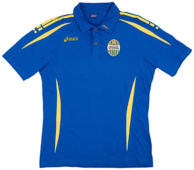 2007-08 Hellas Verona Asics Polo Shirt - 10/10 - (L)