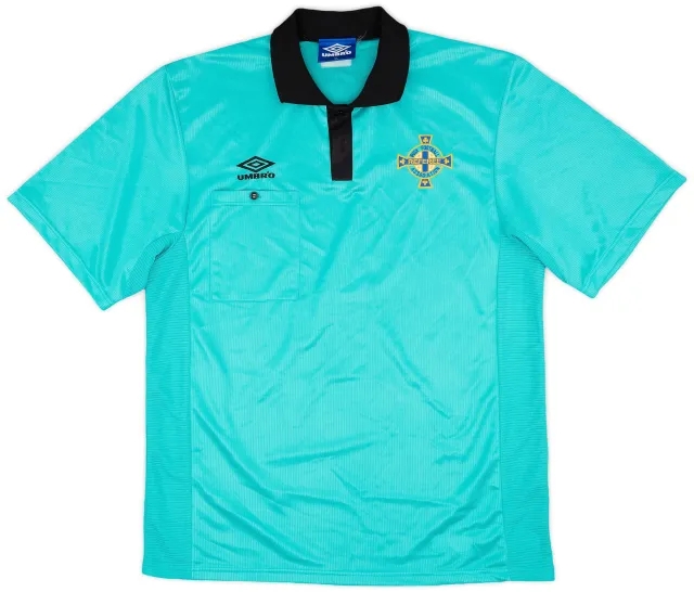 1990-91 Northern Ireland Umbro Referee Shirt - 5/10 - (XL)