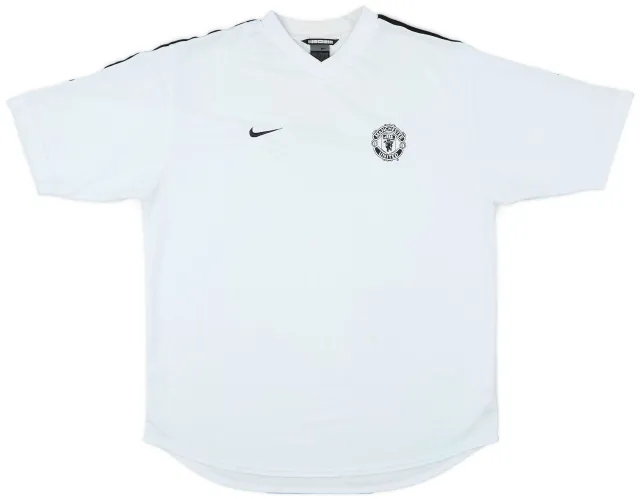 2002-03 Manchester United Nike Training Shirt - 6/10 - (L)