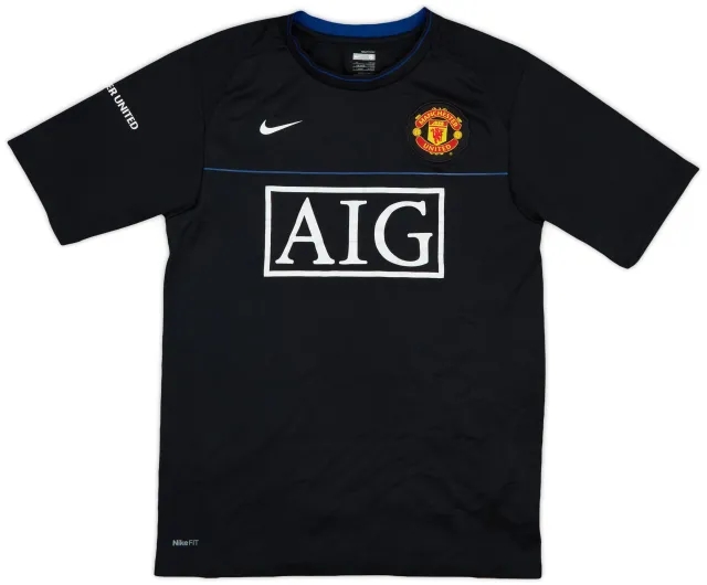2008-09 Manchester United Nike Training Shirt - 9/10 - (S)