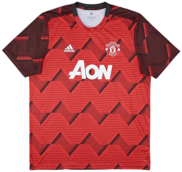 2019-20 Manchester United adidas Training Shirt - 10/10 - (XL)