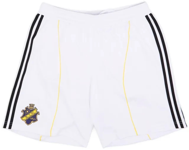 adidas 2010 AIK Stockholm Home Shorts - 7/10 - (XL)