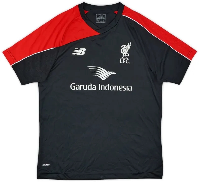 2015-16 Liverpool New Balance Training Shirt - 5/10 - (M)