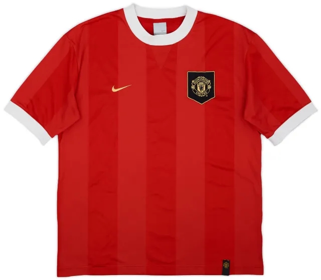2004-05 Manchester United Nike Training Shirt - 9/10 - (L)