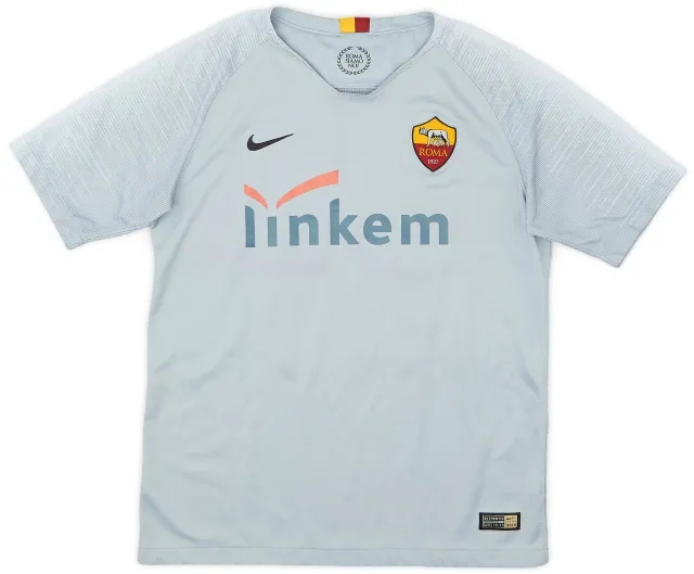 Nike 2018-19 Roma Authentic Away Shirt #13 - 6/10 - (XL.Boys)