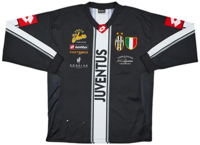 2002-03 Juventus Lotto 'Scuola Calcio' Training L/S Shirt - 4/10 - (XL)