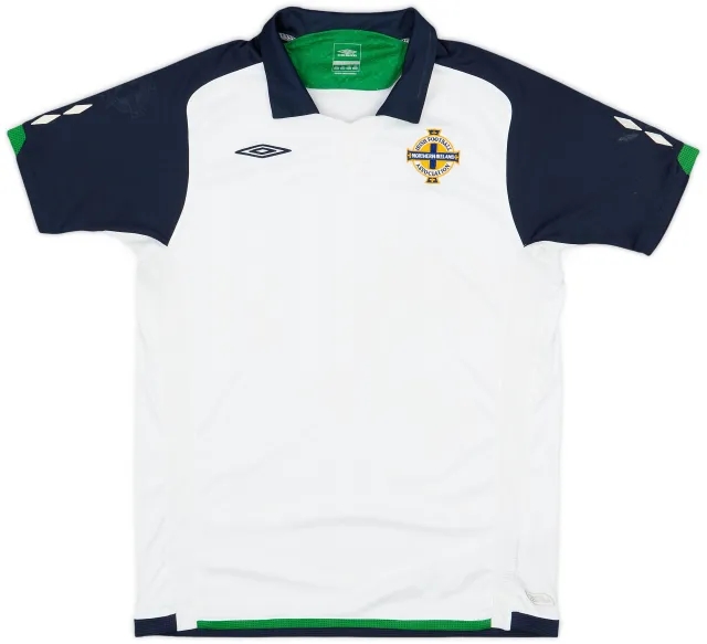 Umbro 2009-10 Northern Ireland Away Shirt - 6/10 - (XL.Boys)