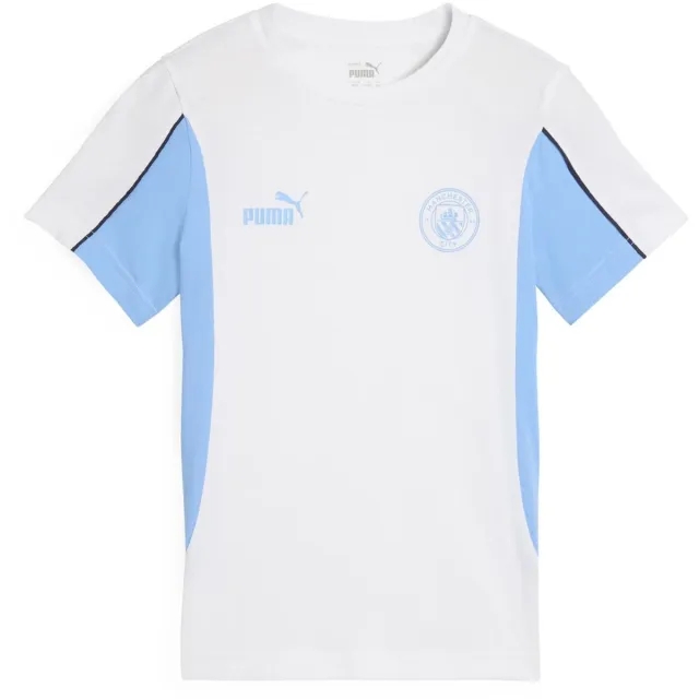 Puma Manchester City Football Archive T Shirt Mens