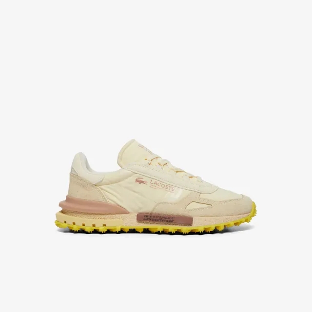 Lacoste Men's Elite Active Sneakers - Light Yellow / Yellow