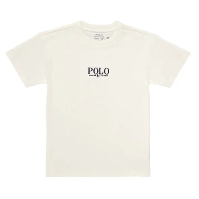 Polo Ralph Lauren  SS CN-KNIT SHIRTS-T-SHIRT  girls's Children's T shirt in White