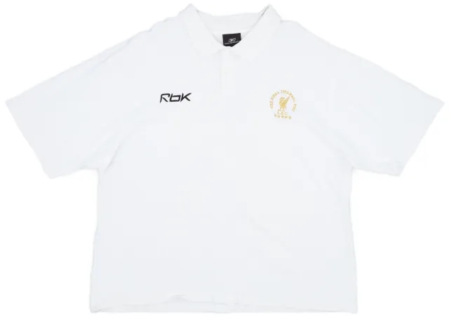 2005-06 Liverpool 'Istanbul 2005' Reebok Polo Shirt - 9/10 - (XXL)