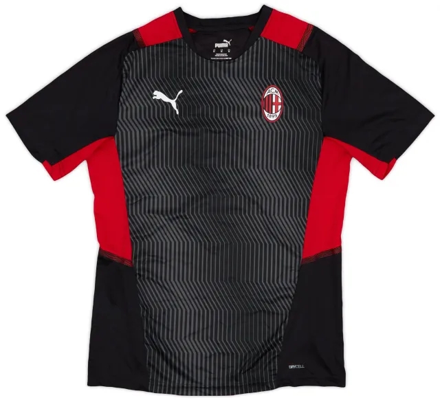 2020-21 AC Milan Puma Training Shirt - 9/10 - (M)