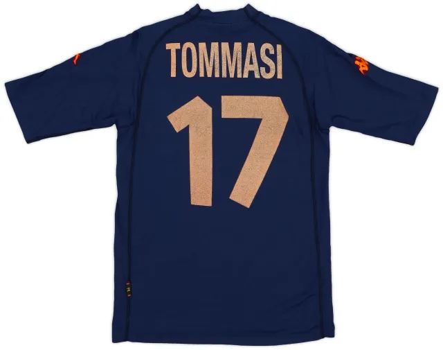 Kappa 2000-01 Roma Third Shirt Tommasi #17 - 5/10 - (M)