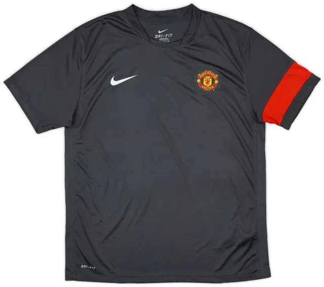 2010-11 Manchester United Nike Track Pants/Bottoms - 4/10 - (L)