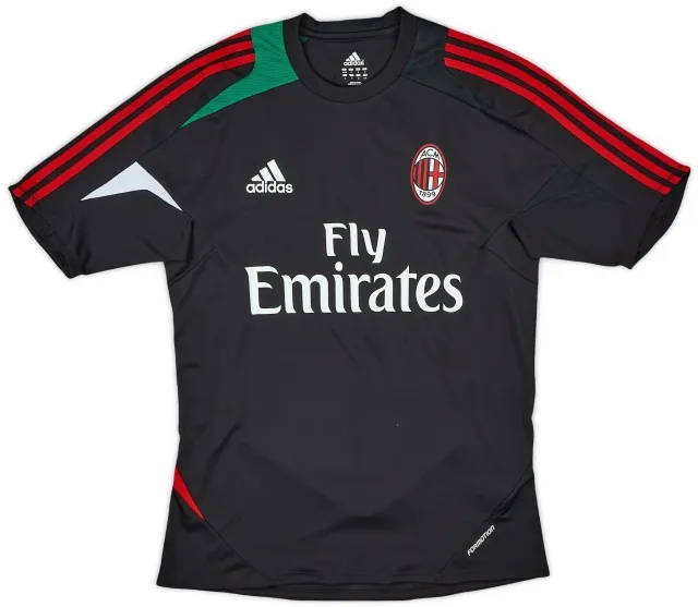 2012-13 AC Milan adidas Formotion Training Shirt - 8/10 - (S)